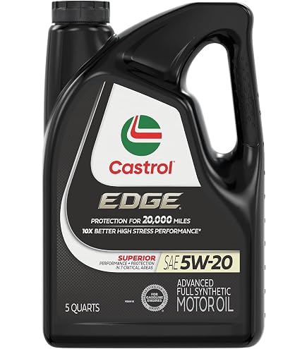 Amazon.com: Castrol EDGE 5W-30 Advanced Full Synthetic Motor Oil