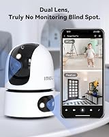 Imou Dual-Lens 2K+2K Indoor Security Camera 360 WiFi Color Night Vision Pet view 2