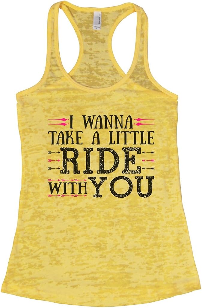 Funny Threadz Jason Aldean Country Music Tour Tank &ldquo;I Wanna Take A Little Ride