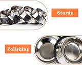 Ycnpeatt 3 Piece Stainless Steel Cat Bowls Non Slip Anti Spill view 4