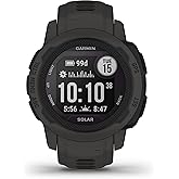 Garmin Instinct 2S Solar, Smaller-Sized GPS Outdoor Watch, Solar Charging Capabilities, Multi-GNSS Support, Tracback Routing,