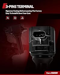 Torchbeam 4 Packs Ignition Coil UF710 Fit for Scion