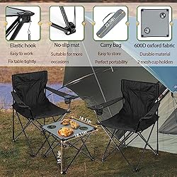 HaSteeL Camping Table & Chairs Set