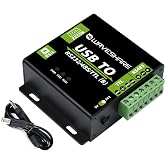 waveshare USB to RS485/RS232/TTL Converter Industrial Digital Isolated Converter with CH343G Inside, Multi-Protocol &amp; Multi-Type Conversion, Support Windows 11/10/8.1/8/7 Linux Android Mac etc.