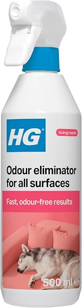 HG Odour Eliminator All Surfaces 500ml – Natural Enzymes Odour Remover