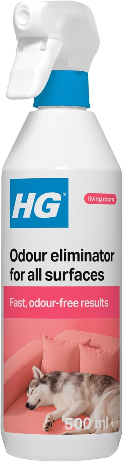HG Odour Eliminator All Surfaces 500ml – Natural Enzymes Odour Remover