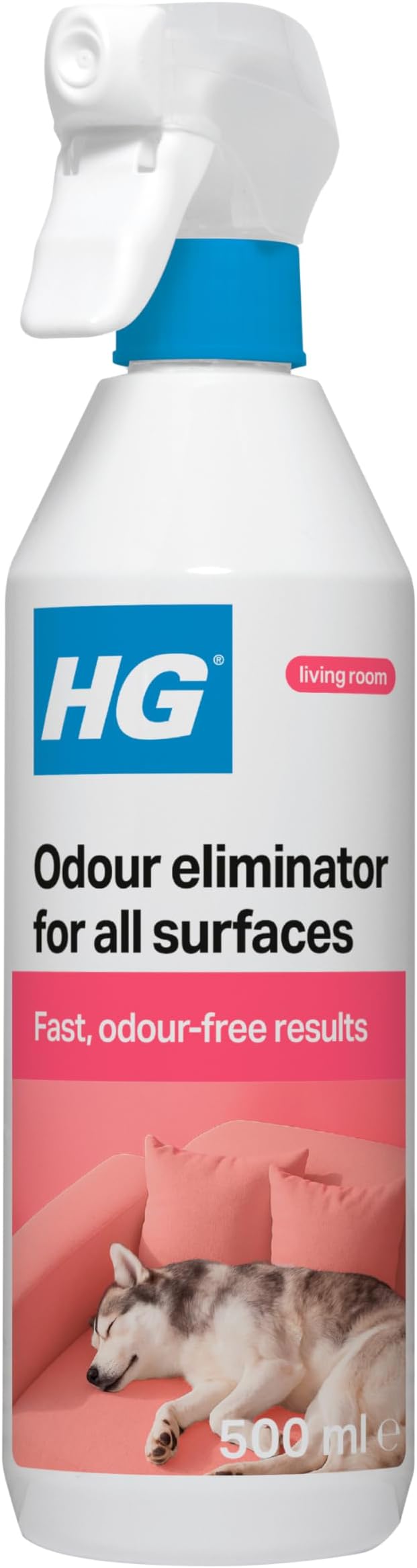 HG Odour Eliminator All Surfaces 500ml – Natural Enzymes Odour Remover