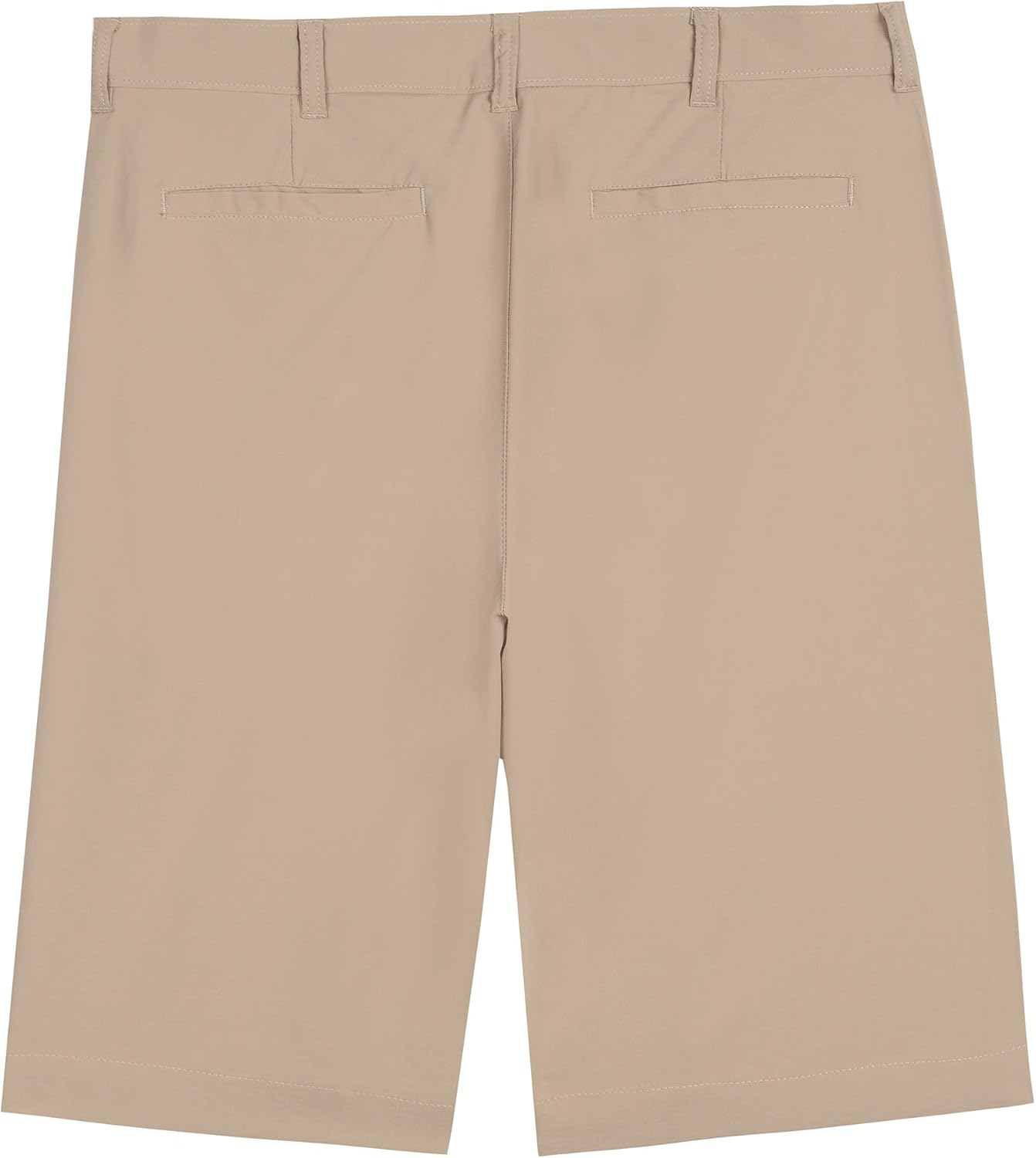 Chaps Boys' School Uniform Flat Front Performance Short: Clothing