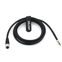 ZBLZGP M12 A-Code 8 Pin Female Cable Sensor