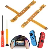 for Nintendo Switch SL SR Left Right Sync Button Flex Cable for Nintendo Switch OLED Joy-Con SL SR Ribbon Key Flex Cable Replacement Accessories Parts with Repair Tools