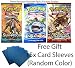 Pokemon TCG: 3 Random Booster Packs + FREE GIFT 15x Ace's Metallic Blue Premium Card Sleeves