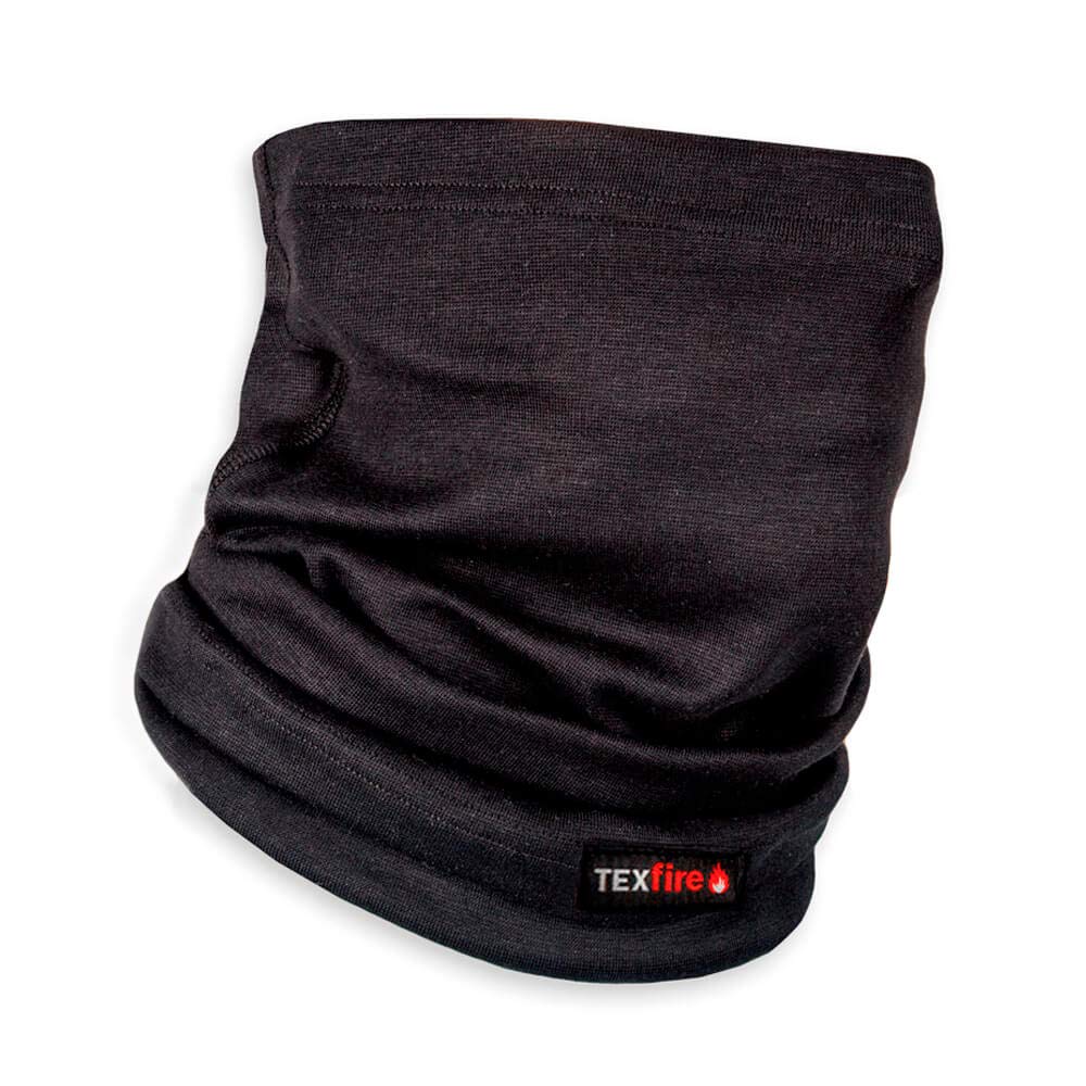 Texfire | Flame retardant neck gaiter for welders. Protection against welding sparks. CE certified and EPI CAT II. Breathable and very elastic.