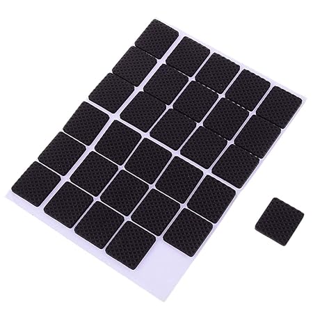 Honxins 30pcs Lightweight Reduced Non Slip Furniture Feet Pads