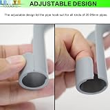 LRMYS U-Shaped Drain Outlet Hose Hook 20-26mm Pipe ABS Gray 1 Pack view 4