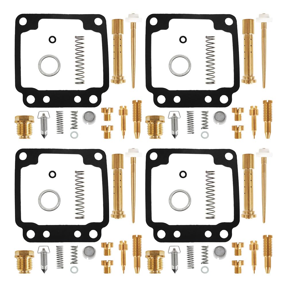 Photo 1 of 4 Pcs Carburetor Repair Carb Rebuild Kits Replacement for Yamaha Maxim 650 XJ650 1980 1981 1982 1983 700 XJ700 1985 1986 XJ750R XJ650R XJ650L