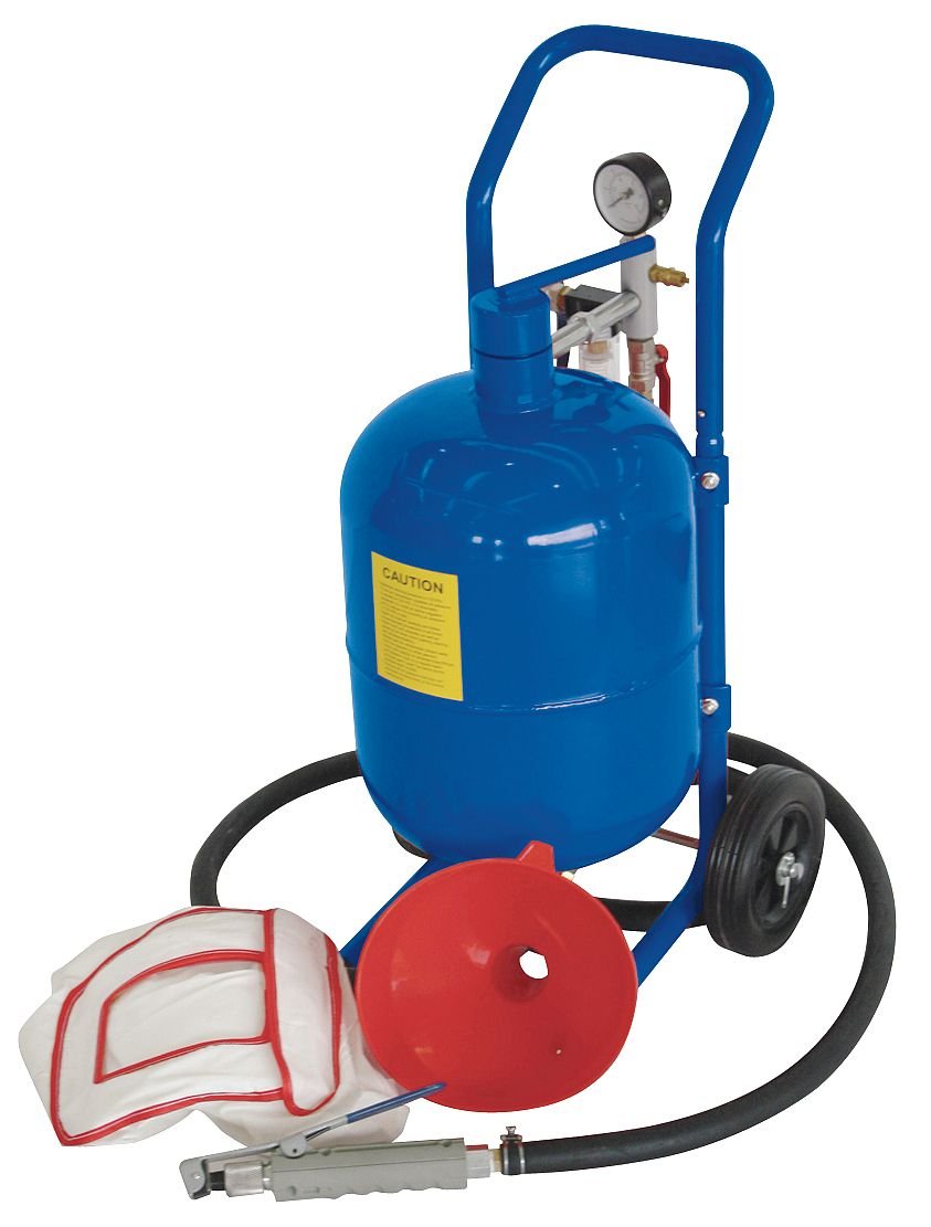 Abrasive Blaster, Press, 45lb, 60125psi Power Sand Blasters Amazon