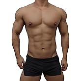 Mens 3" Inseam Running Shorts with Large Run Side Split