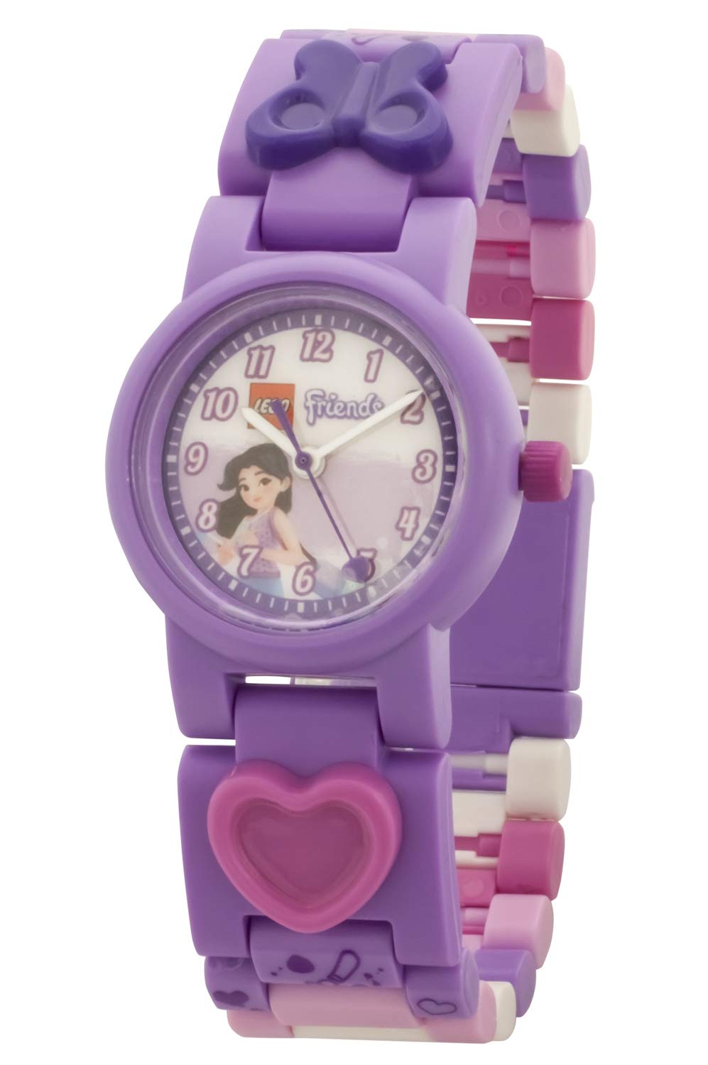 Lego Girls Analogue Classic Quartz Watch with Plastic Strap 8021223