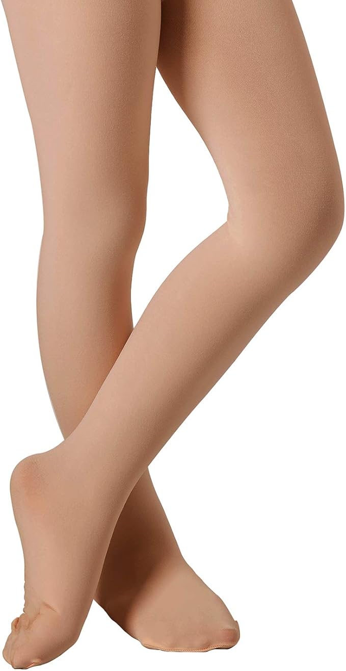 brown ballet tights