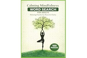 Calming Mindfulness Word Search for Adults: A Gentle Puzzle Journey for Stress Relief | A Stress‑Relieving Collection of Mind