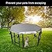 EXPAWLORER Dog Playpen Cover - Sun/Rain Proof Dog Pen Cover Provide Shade and Security Outdoor Indoor, Fits 24