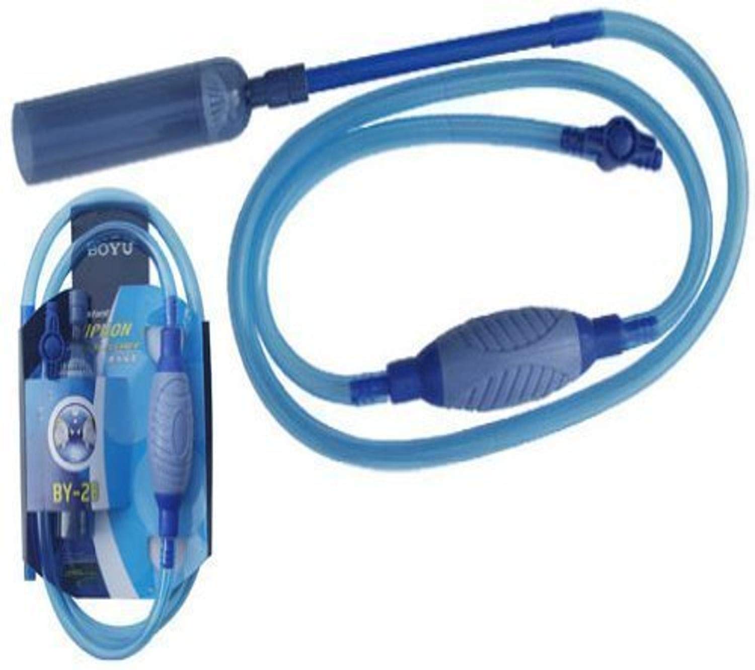 BOYU Lighting Gravel Vacuum Cleaner Plus Auto Siphon Pump