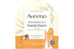 Aveeno Repairing Cica Hand Mask (6 Pack)