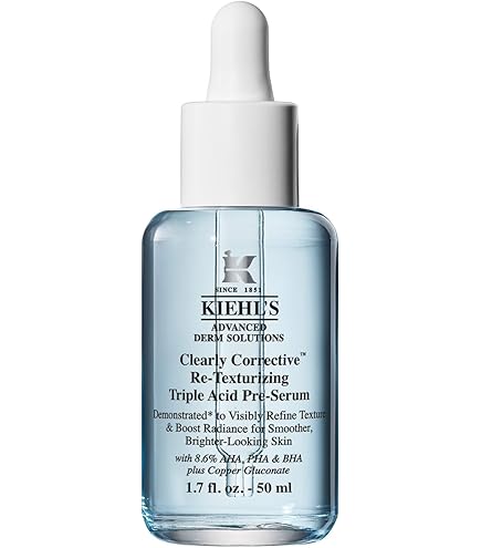 Amazon.com: Kiehl's Clearly Corrective Daily Re-Texturizing Triple