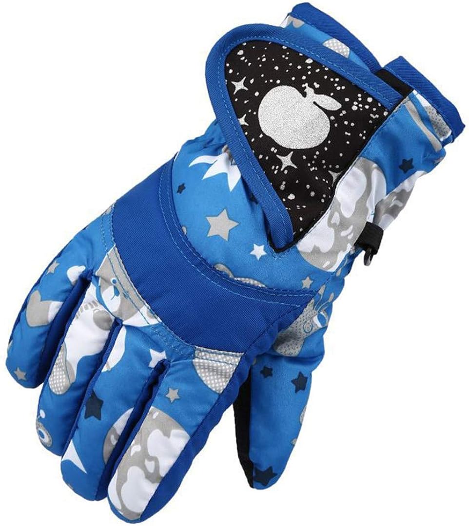 Winter Cycling Riding Warm Waterproof Windproof Sports Ski Gloves Dark Blue Free: Amazon.co.uk 