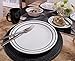 Corelle Livingware 16-Piece Dinnerware Set,Classic Cafe Black, Service for 4