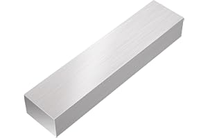 KSVZS Aluminum Bar 1.8"（45mm）X1.2"（30mm）【1Pcs】Aluminum Stock 8"（200mm）Long Solid Aluminum 6061 Flat Bar,CNC,Precision Machining
