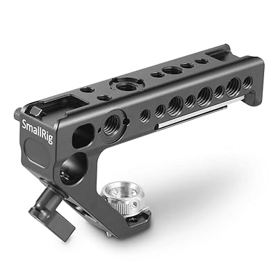 SMALLRIG Handle with Locating Hole for ARRI Standard, Anti-Off Designed Cold Shoe Adapter,15mm Rod Clamp - 2165