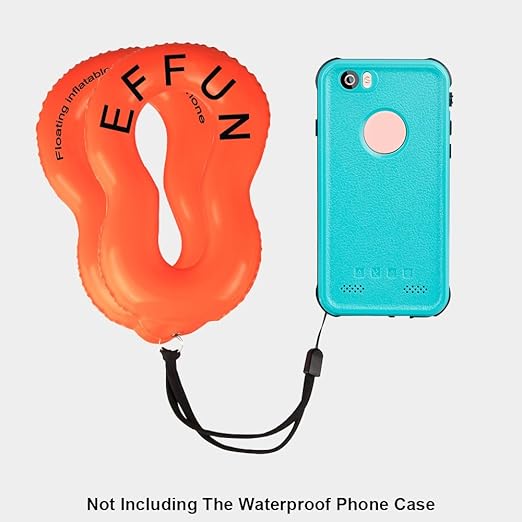 effun flotador inflable impermeable cámara/teléfono móvil ...