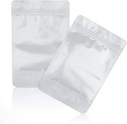 6" x 9" Stand Up Pouch Bags, 100 Pack – Clear