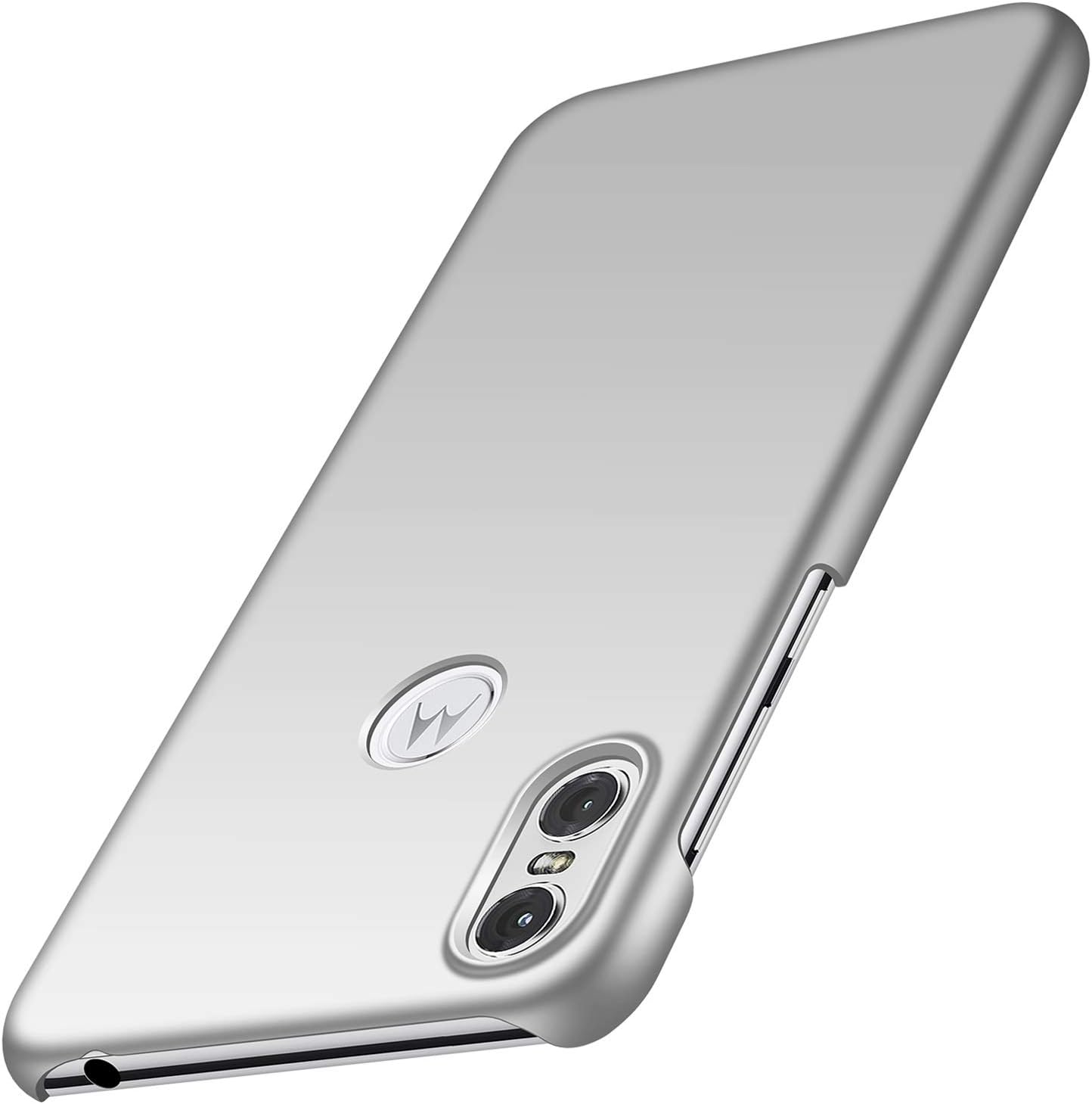 Tianyd Moto One Case, Moto P30 Play Case, [Ultra-Thin] Materials Ultra-Thin Protective Cover for Motorola Moto One/Moto P30 Play ( Smooth Silver)