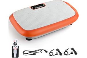 ELEFOR Vibration Plate Exercise Machine for Weight Loss Fitness Equipment, Vibration Plate Platform for Home Fitness,Lymphatic Drainage Shaking Full Body Shaker 99 Adjustable Speeds