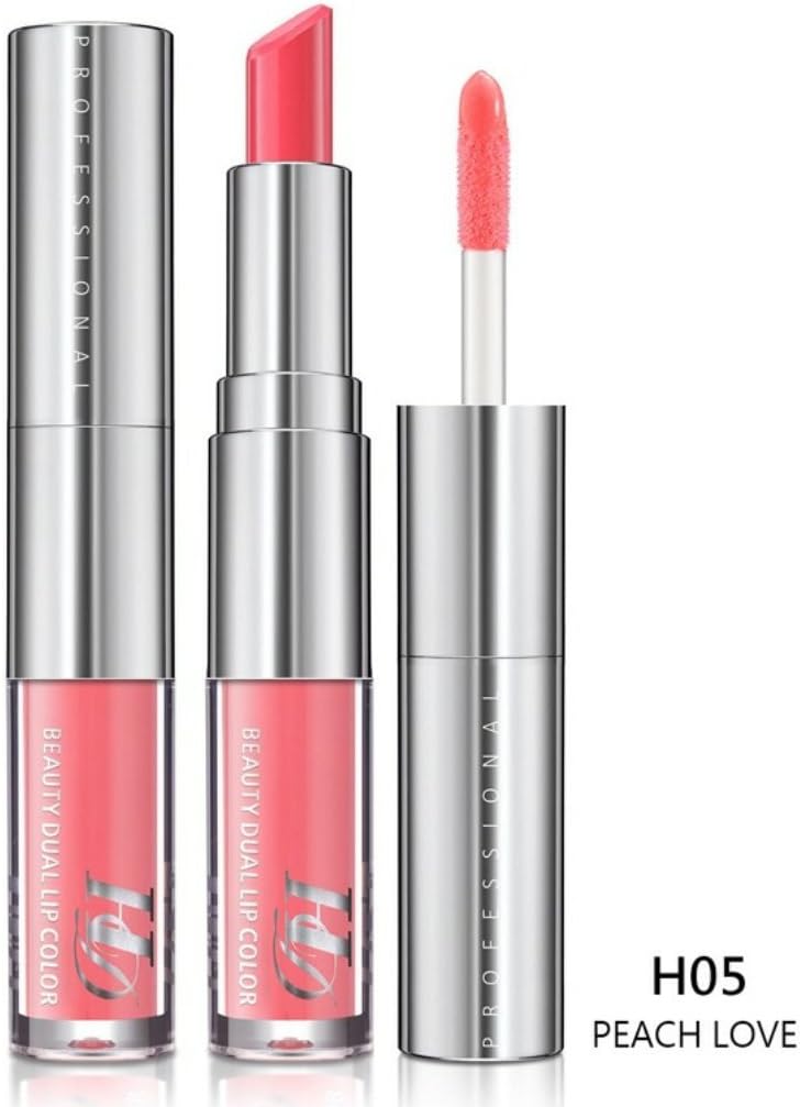 HD BEAUTY DUAL LIP COLOR (H05 PEACH LOVE)
