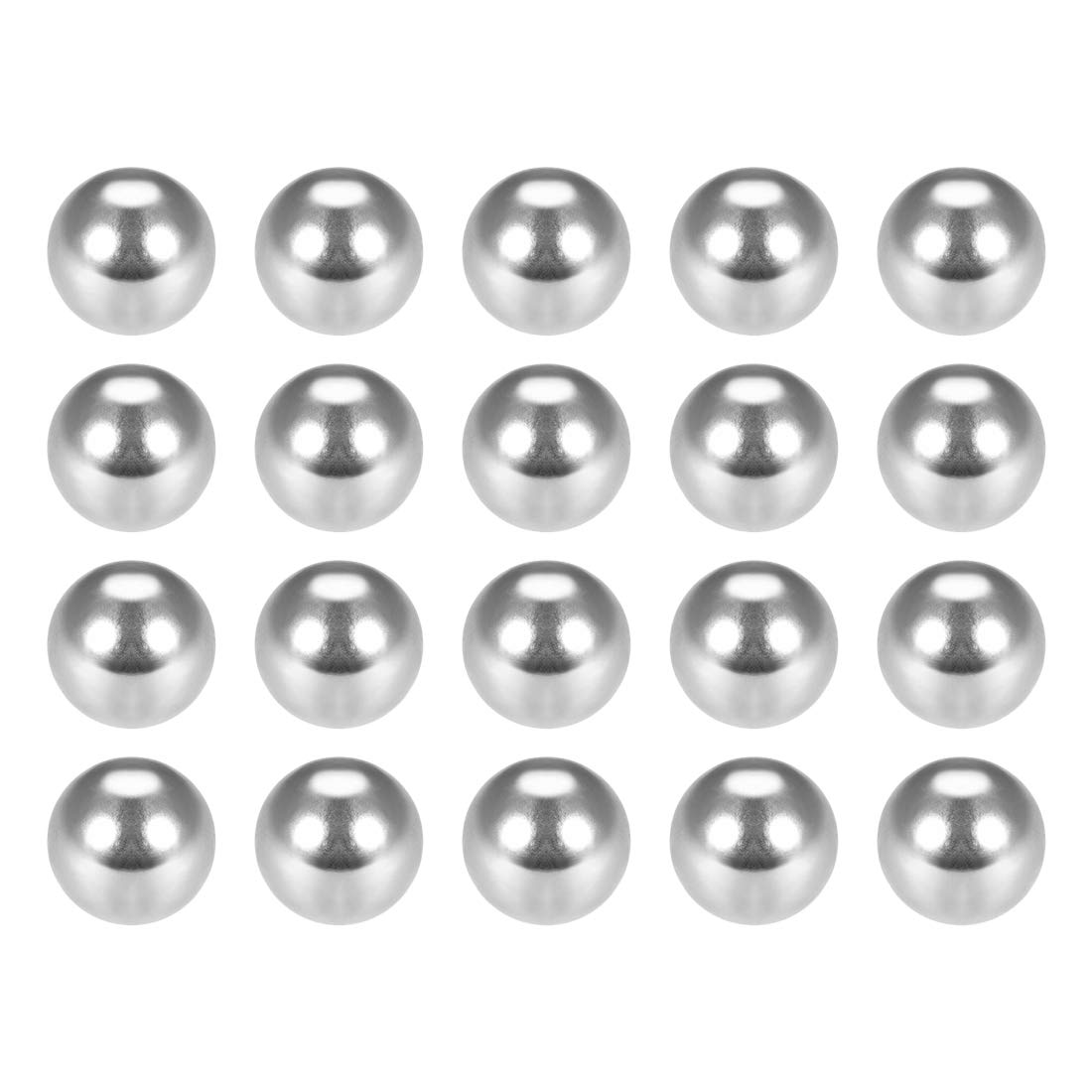 sourcing map 7mm Precision Chrome Steel Bearing Balls G25 100pcs