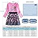 novatx Long Sleeve Cotton Baby Girl Dress H6241 Pink (5/6y)