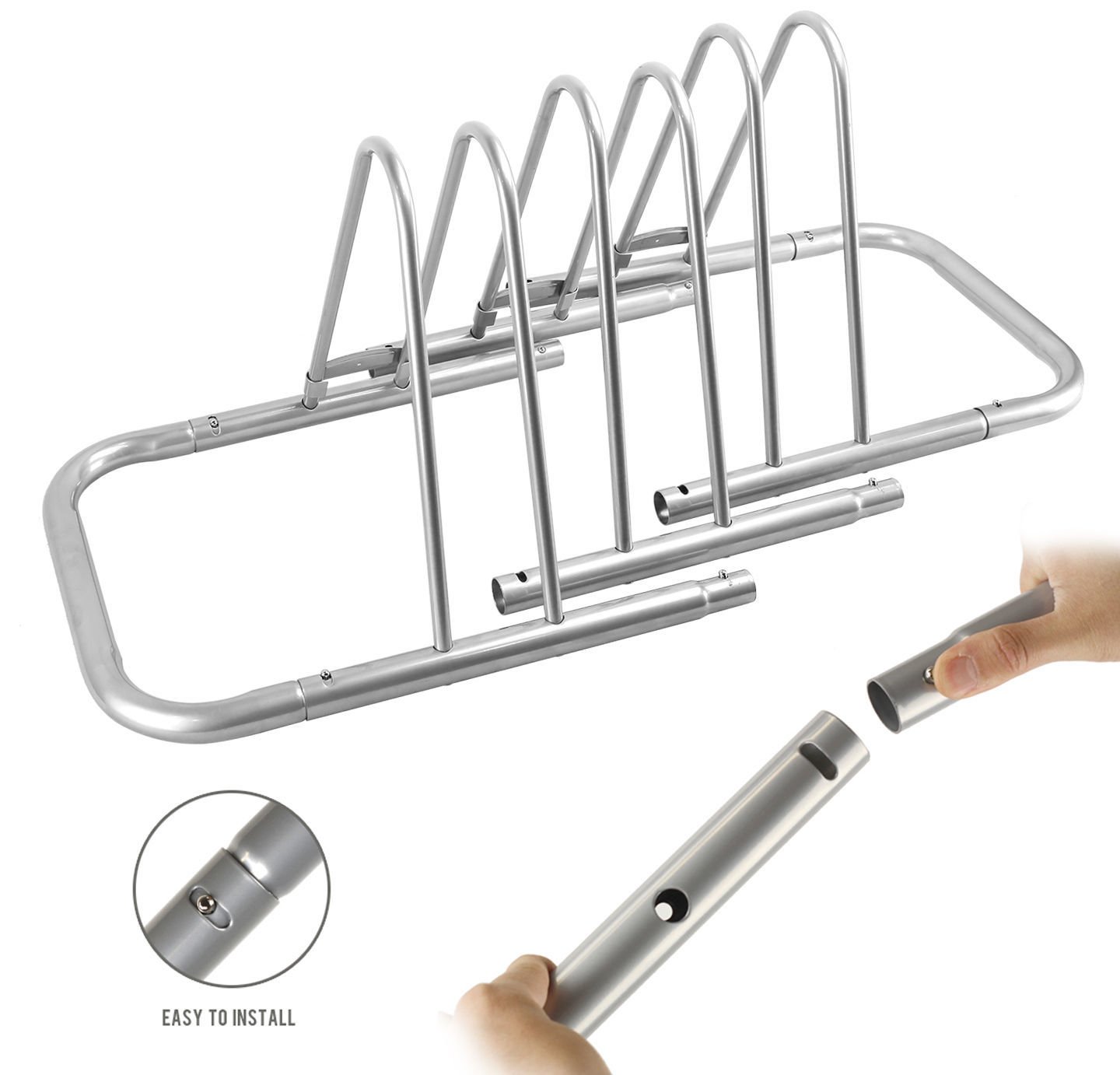 bicycle floor parking rack