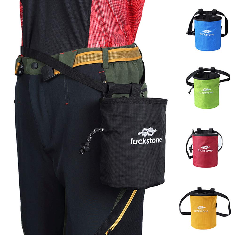 Suitable for Men and Women Durable Rock Climbing Chalk Bag for Rock
