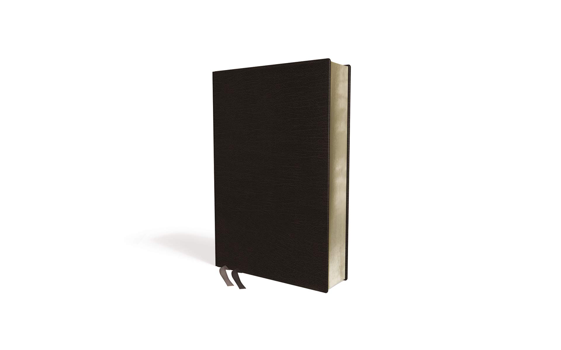 NIV Study Bible, Fully Revised Edition (Study Deeply. Believe Wholeheartedly.), Bonded Leather, Black, Red Letter, Comfort Print