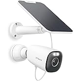 REOLINK Argus Eco Ultra 4K Solar Security Camera Wireless Outdoor, Color Night Vision, 2.4/5GHz WiFi, 125° Wide View, Smart Detection, Home Hub Compatible, Standalone Camera No Subscriptions