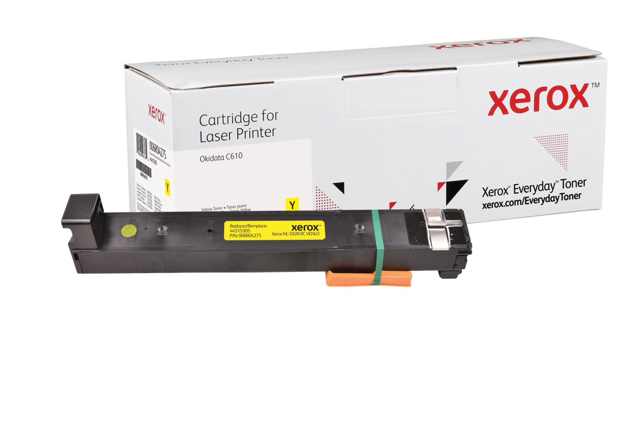 Everyday by Xerox Yellow Toner compatible with OKI 44315305, Standard Capacity