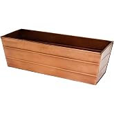 Achla Designs Medium Copper Plated Flower Box