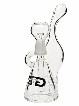 Grace Glass Multifunktions-Bubbler mit Öl- und Tabakkopf - 15 cm, 14,5mm - head&nature Bong-Kollektion