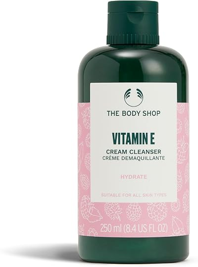 The Body Shop Vitamin E Cream Cleanser 250ml Hydrating Facial Cleanser