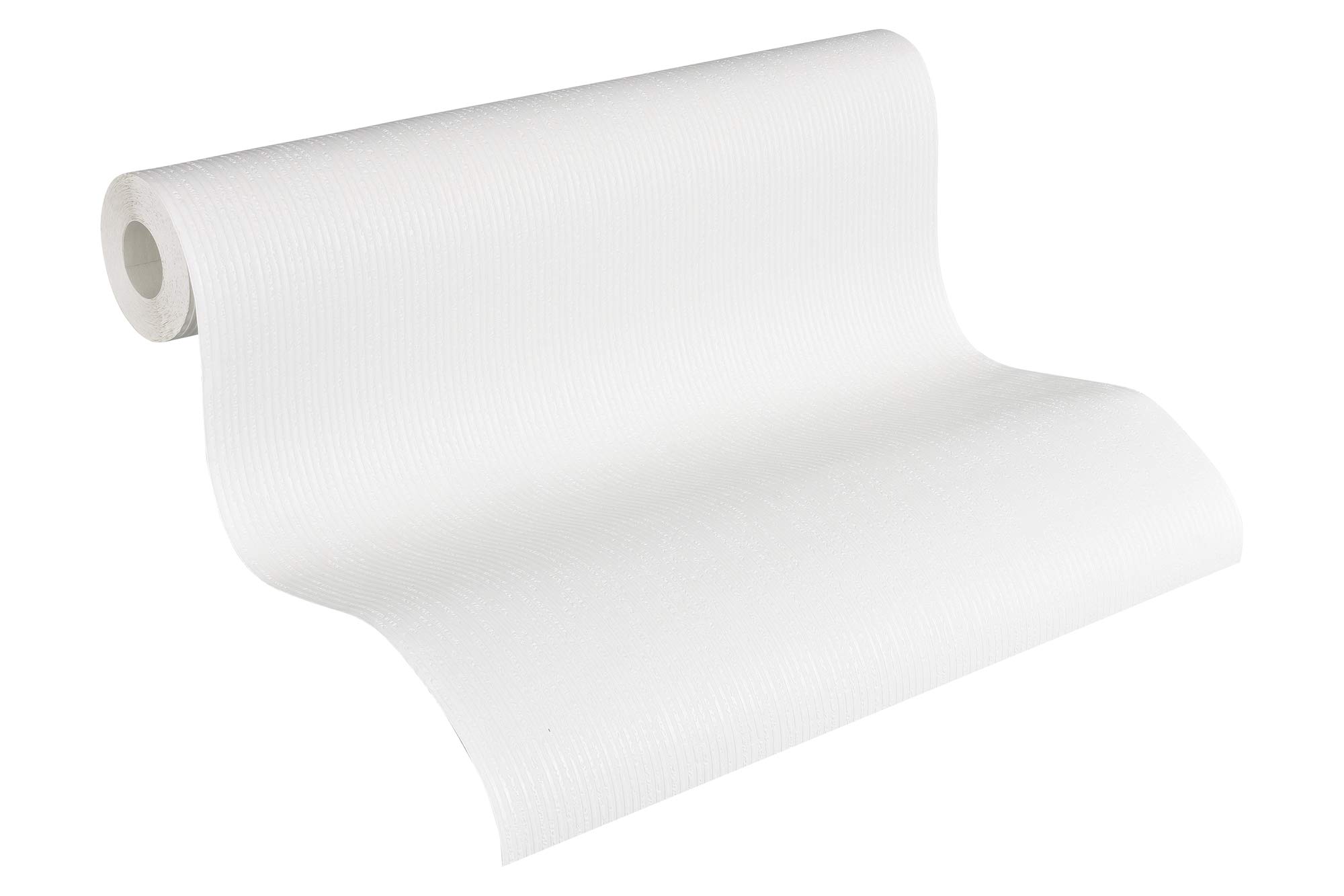 A.S. Création Paintable Non-Woven Wallpaper 10.05 x 0.53 m White 241511 2415 – 11 Made in Germany