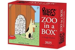 Zoo In A Box 2025 6.2" x 5.4" Box Calendar