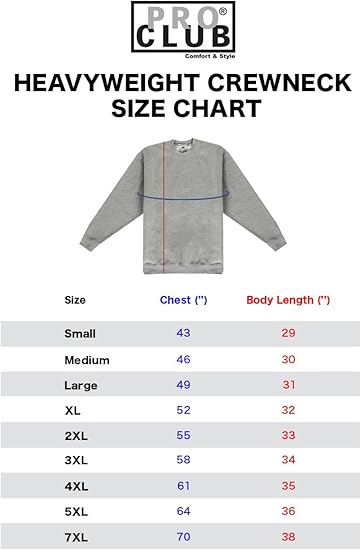 13 oz heavyweight sweatshirts